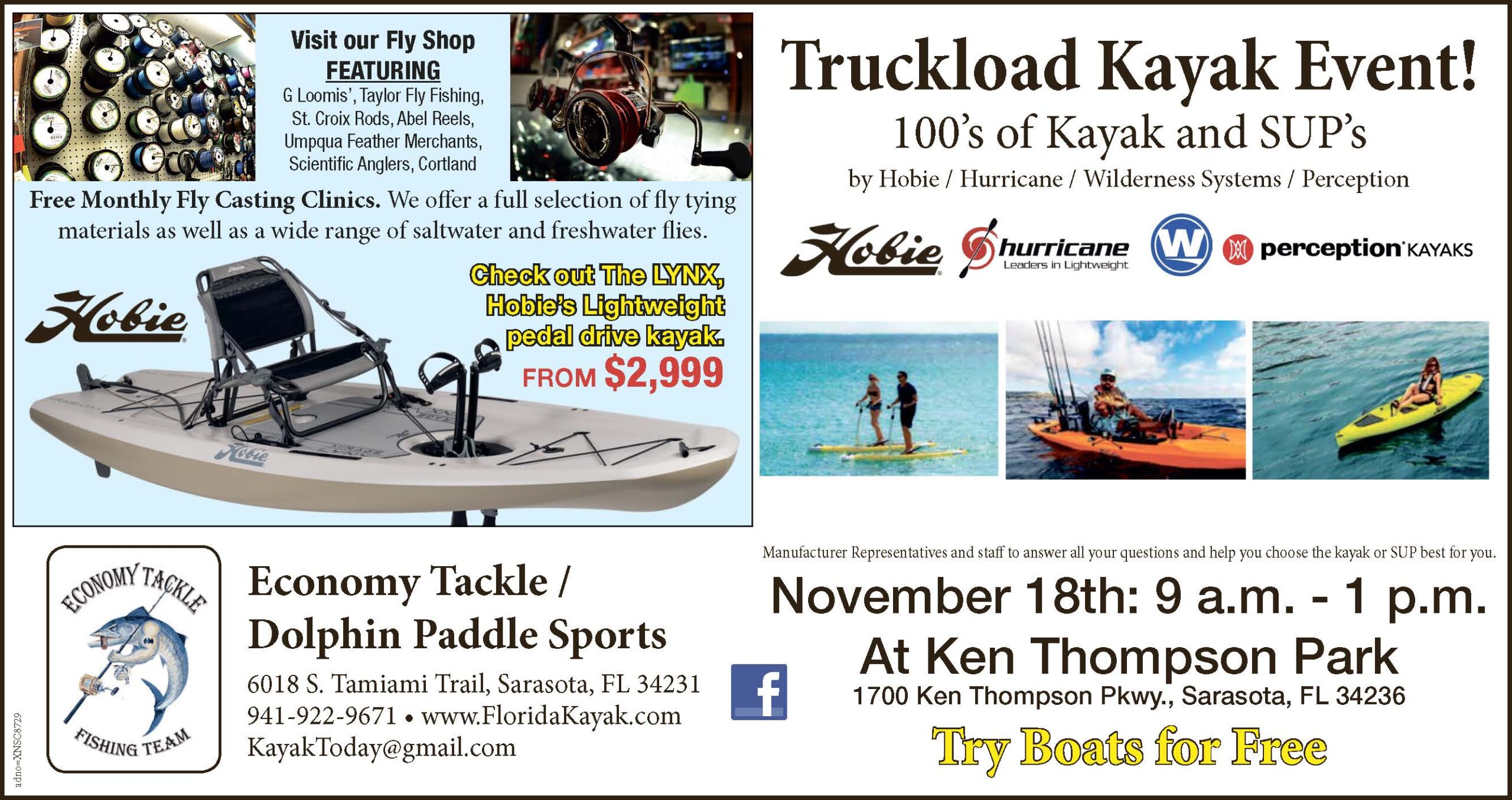 Florida Used Fishing Kayaks and Gear For Sale